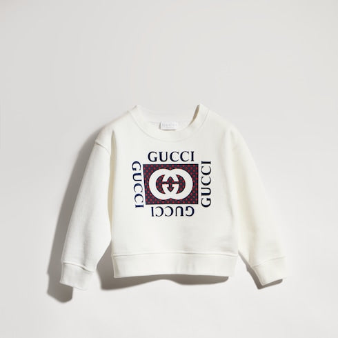 Children's cotton sweatshirt with print