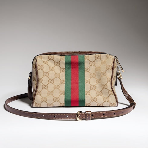 Gucci Horsebit Web small camera bag
