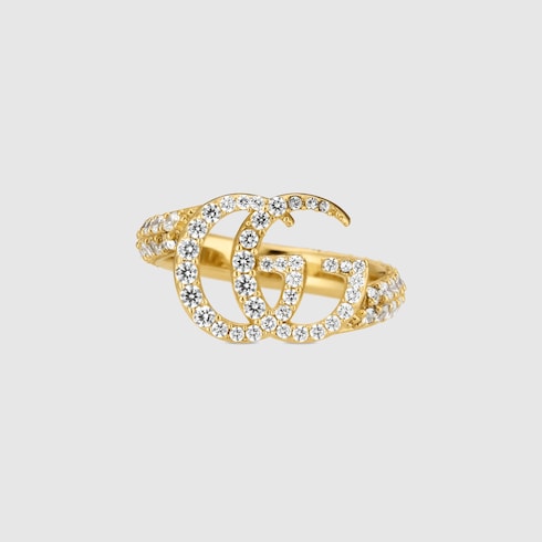 GG Marmont crystal ring