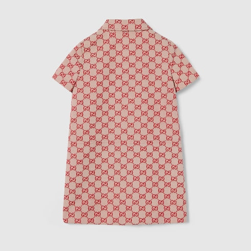 Children's GG canvas dress