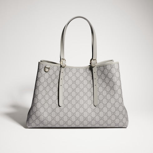GG Emblem large tote bag