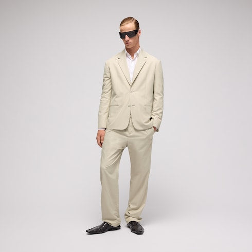 Lightweight cotton nylon twill pants