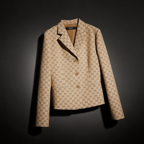 GG cotton canvas jacket