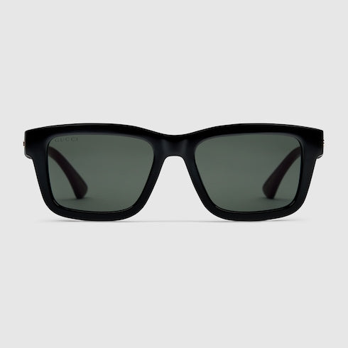 Rectangular frame sunglasses