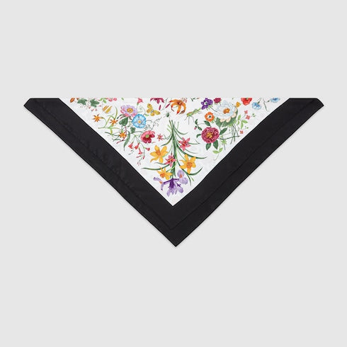 Printed silk headband