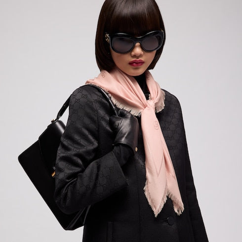 Double G silk wool shawl