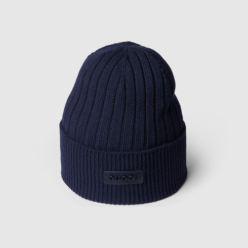 Wool hat with logo