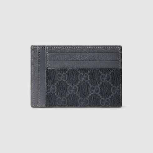 Grey trim GG card case