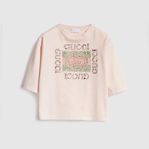 Children's cotton T-shirt with print