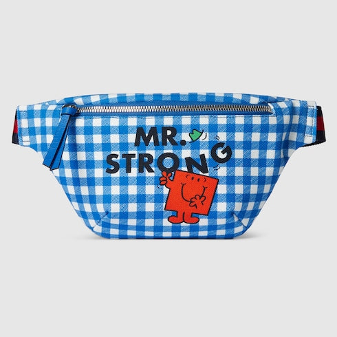 Children's belt bag with print
