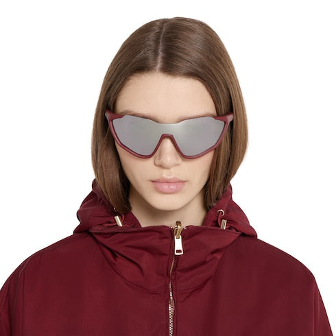 Mask-shaped sunglasses
