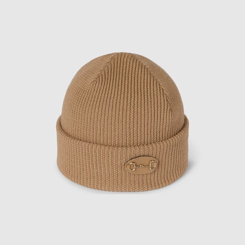 Wool hat with Horsebit