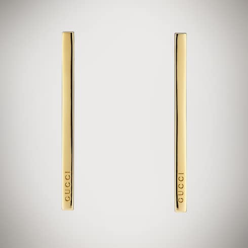 Long bar earrings