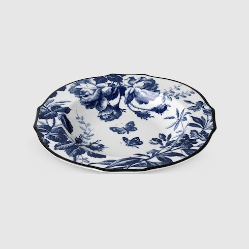Herbarium rim soup bowl, set of two