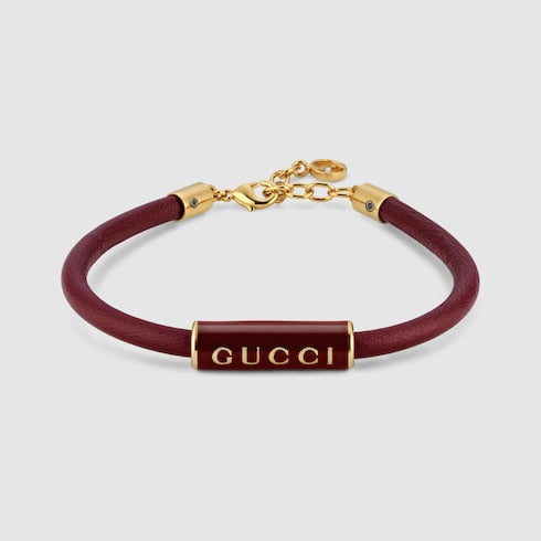 Bracelet with enamel Gucci