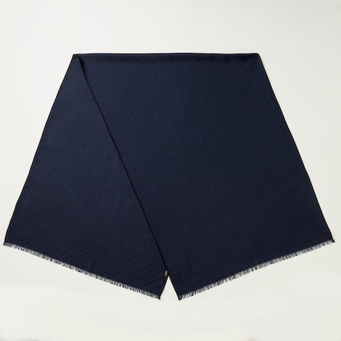 GG wool silk jacquard stole