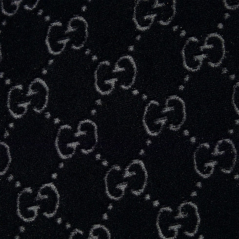 GG stretch velvet devoré pants