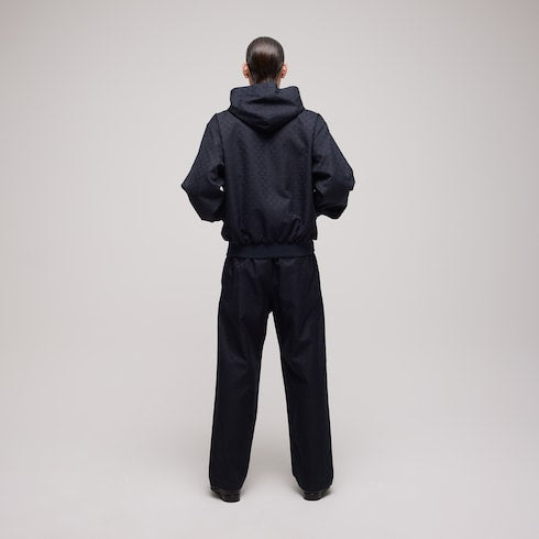 GG cotton canvas zip jacket