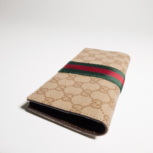 Long wallet with Web