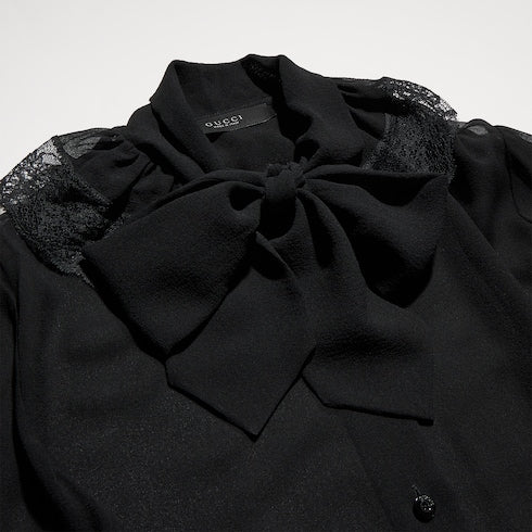 Light silk georgette shirt