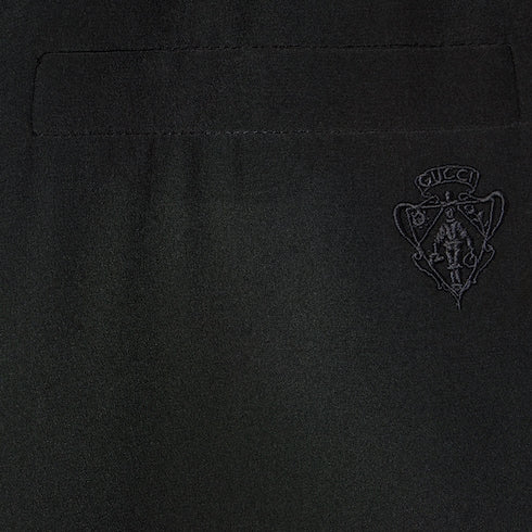 Silk crêpe de chine pants