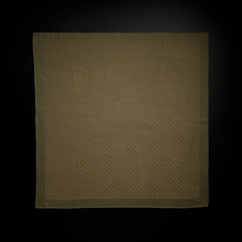 GG wool silk jacquard shawl