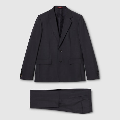 Wool mohair suit
