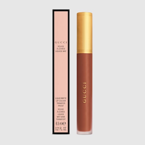 124 Emilie Brown, Rouge à Lèvres Liquide Mat Lipstick