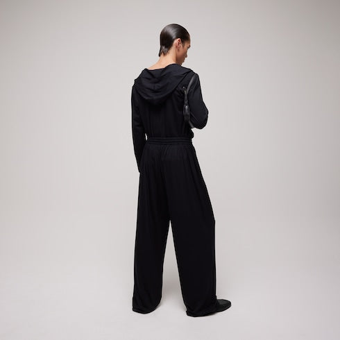 Soft rayon jersey zip jacket
