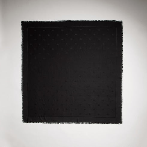 Double G silk wool shawl