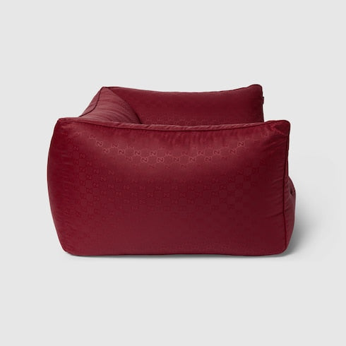 Small GG nylon pet bed