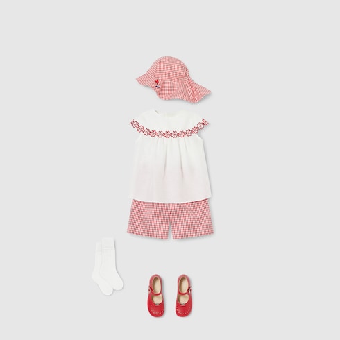 Baby GG cotton jacquard dress