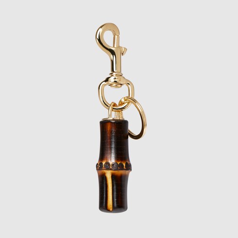 Bamboo keychain
