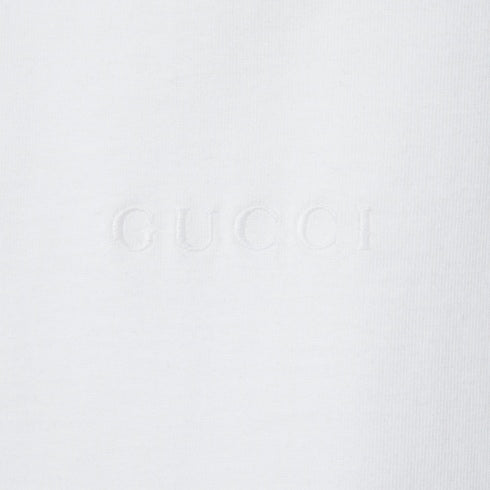 Cotton jersey T-shirt with embroidery