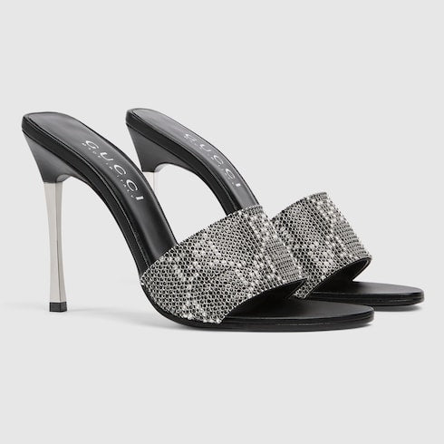Women's crystal Bombshell slide sandal