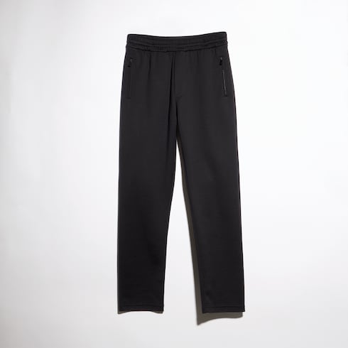 Silk cotton jersey sportswear pants