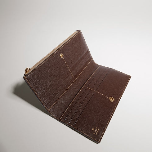 Long wallet with Web
