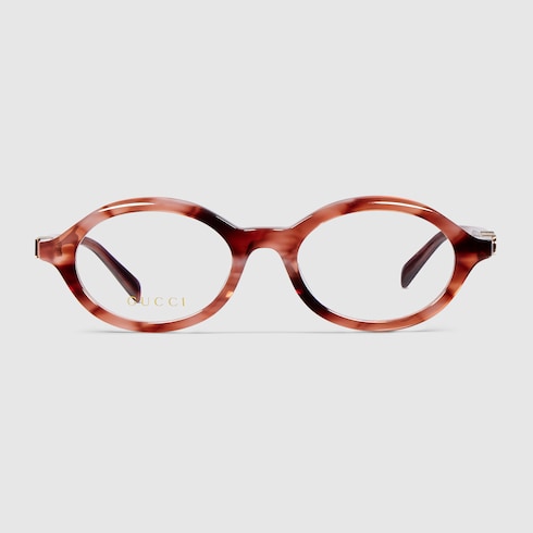 Oval optical frame