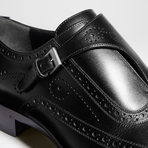 Men's monk strap shoe
