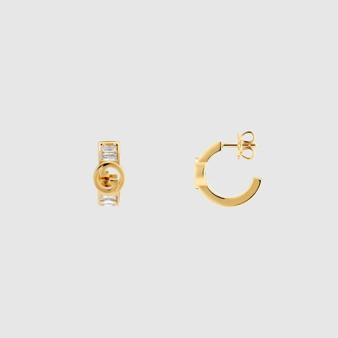 Gucci Blondie crystal mini earrings