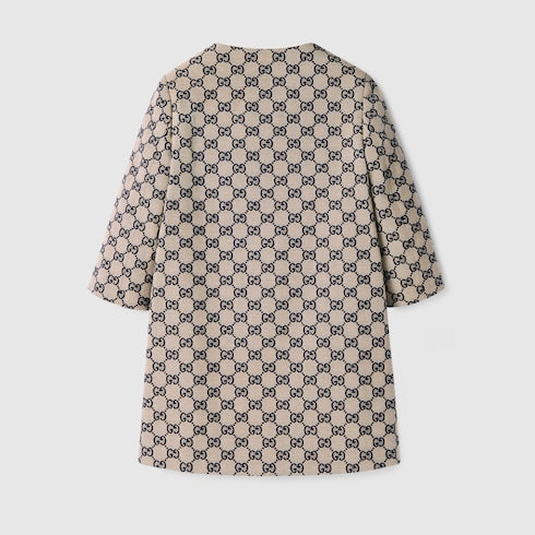 Children's GG canvas coat