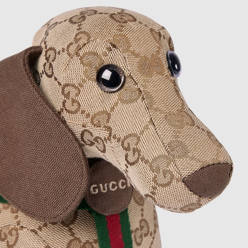 GG stuffed dog