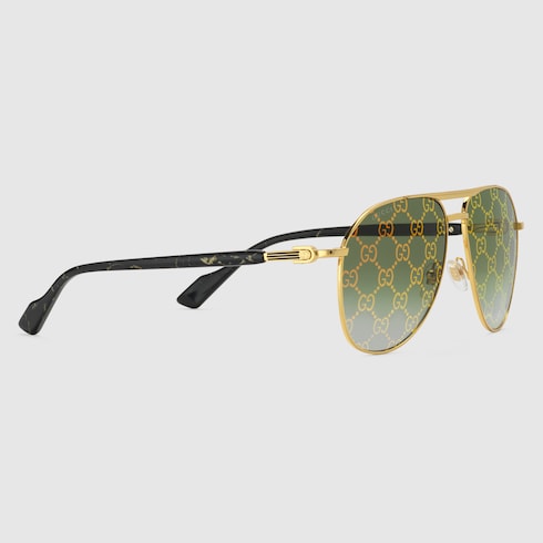 Aviator frame sunglasses