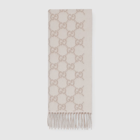 GG cashmere scarf