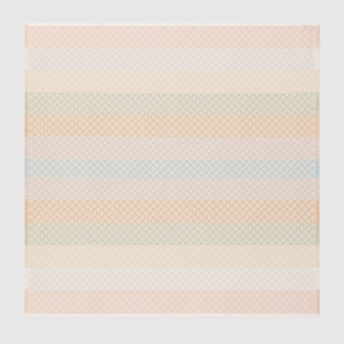 GG jacquard shawl