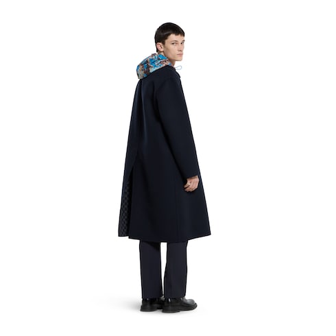 Double wool coat