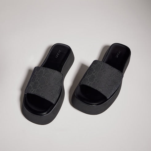 Women's flatform slide sandal