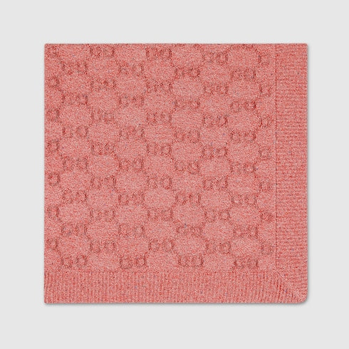 Baby GG cotton jacquard blanket