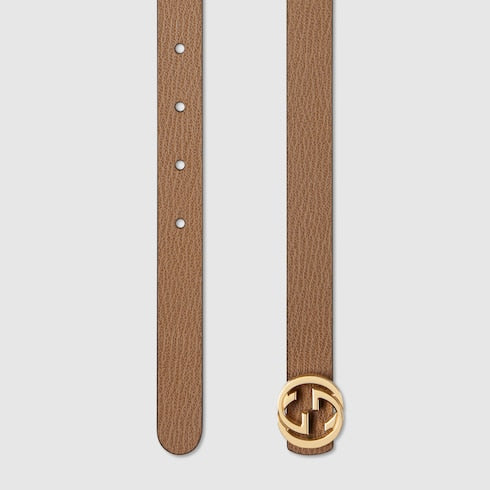 Reversible thin belt