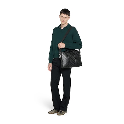 GG Emblem large briefcase